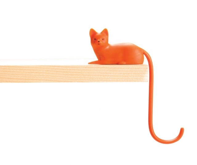 Monitor toebehoren Monkey Business Ginger Cat, geschikt voor hang al je kleinere accessoires aan de staart van de kat