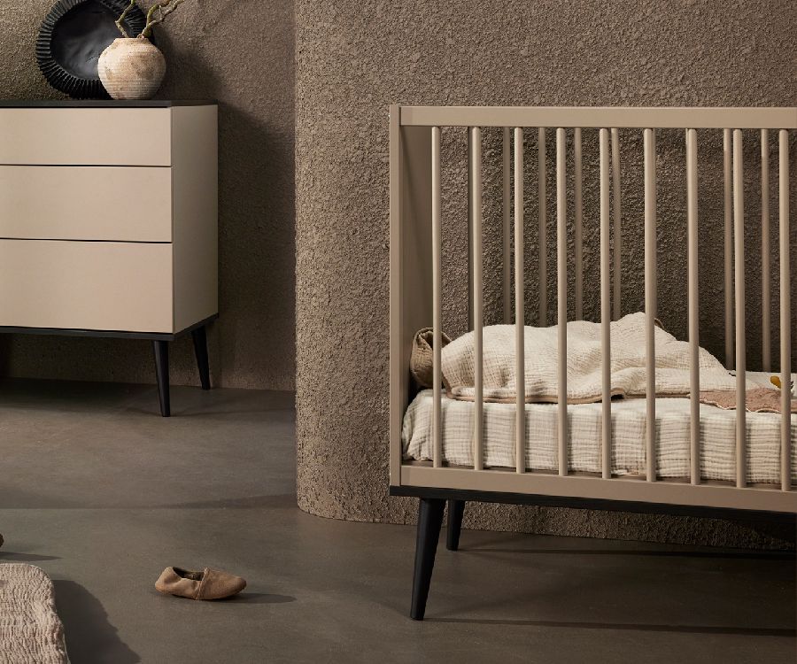 Bed Quax, Flow Stone, Flow Stone 60x120, babybed