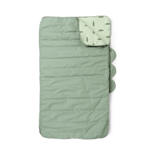 Campingzak Collectie: Quilted Kids Slumber Bag, Croco, green, groen, 70x130cm | Quilted Kids Slumber Bag